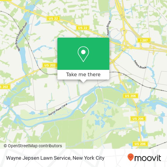 Mapa de Wayne Jepsen Lawn Service