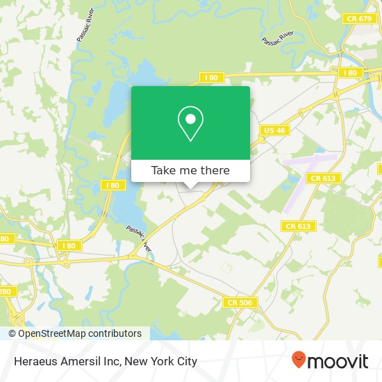 Heraeus Amersil Inc map