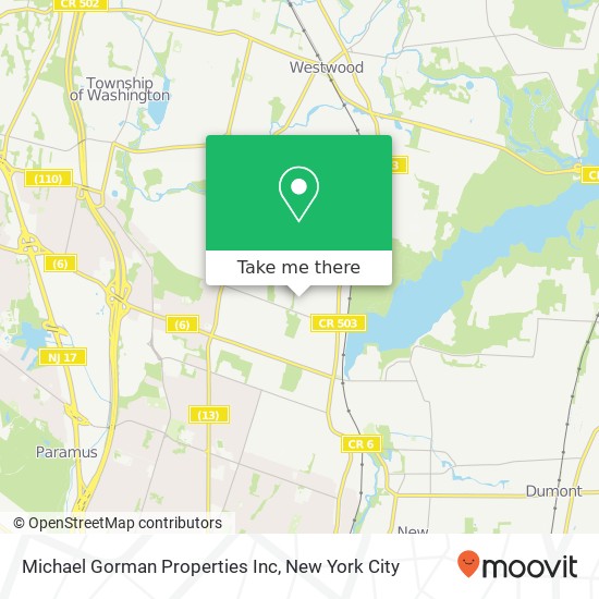 Michael Gorman Properties Inc map