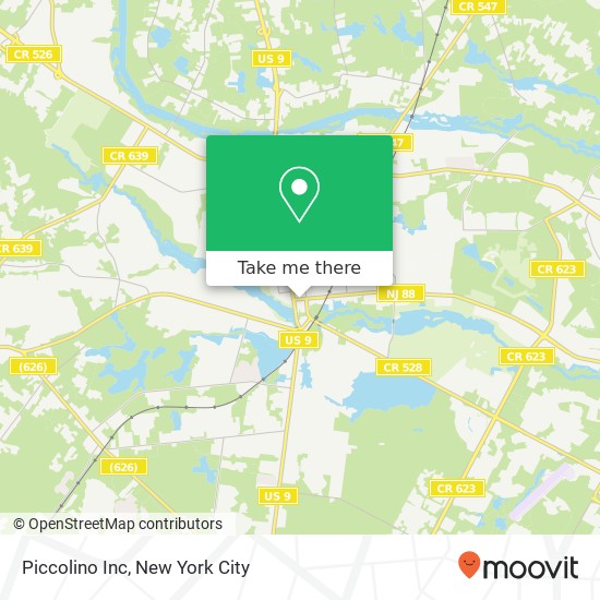 Piccolino Inc map