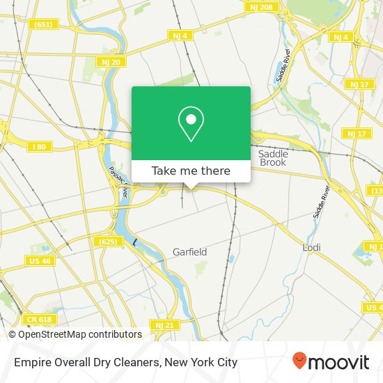 Empire Overall Dry Cleaners map