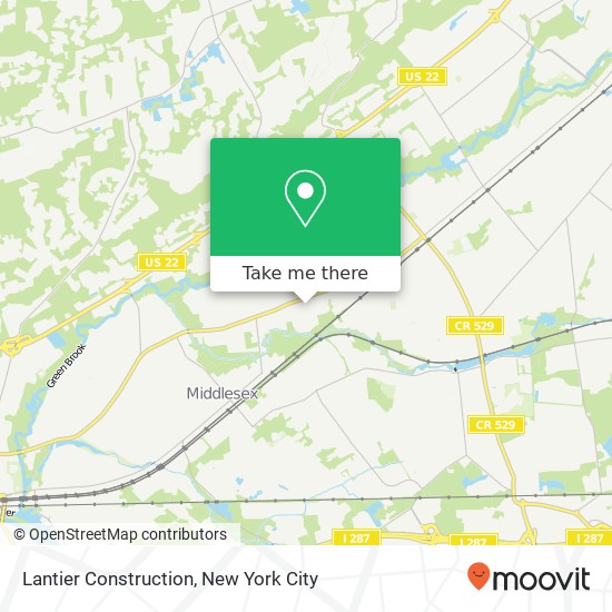 Lantier Construction map