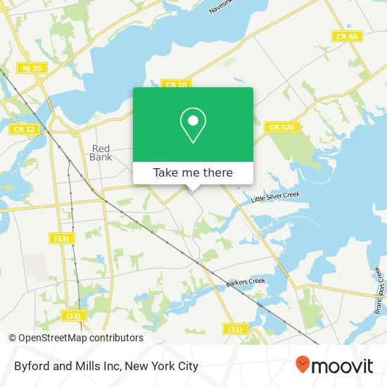 Mapa de Byford and Mills Inc