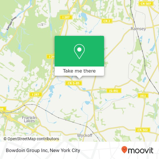 Bowdoin Group Inc map