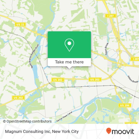Magnum Consulting Inc map