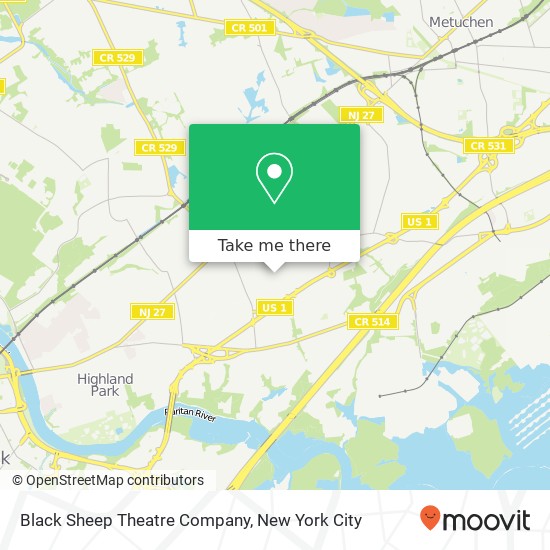 Black Sheep Theatre Company map