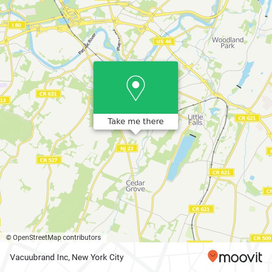 Vacuubrand Inc map