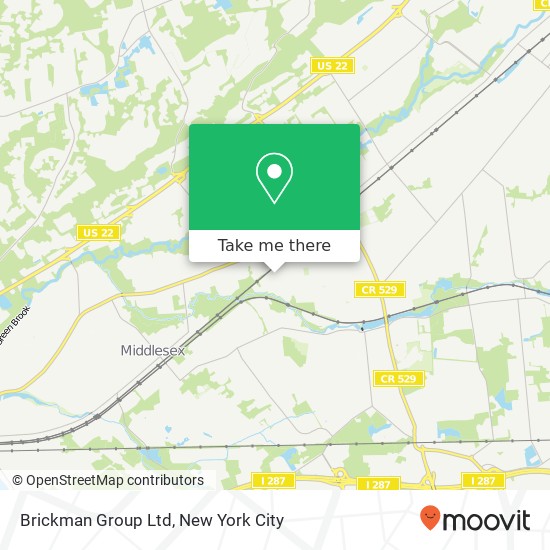 Brickman Group Ltd map