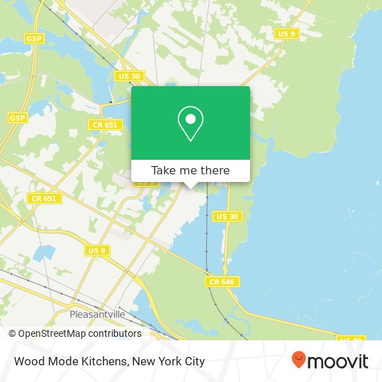 Wood Mode Kitchens map