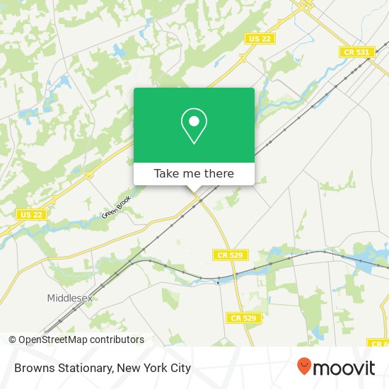 Mapa de Browns Stationary