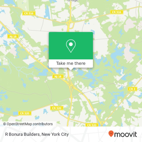 R Bonura Builders map