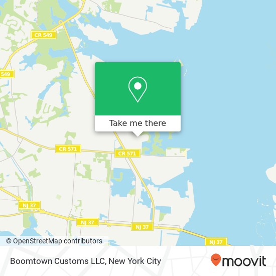Boomtown Customs LLC map