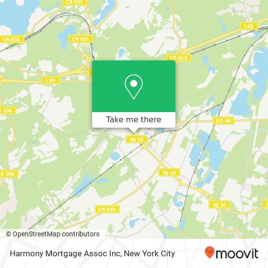 Mapa de Harmony Mortgage Assoc Inc