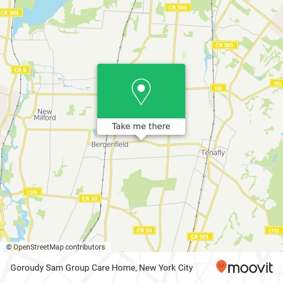Mapa de Goroudy Sam Group Care Home