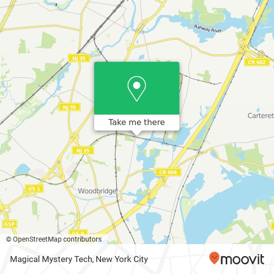 Mapa de Magical Mystery Tech