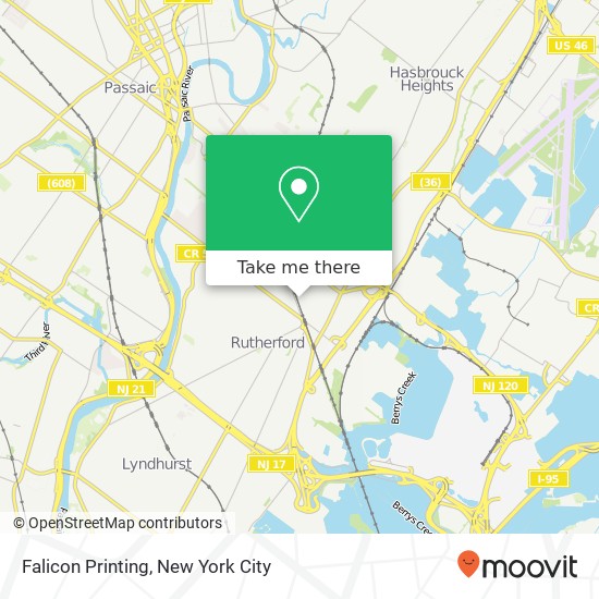 Mapa de Falicon Printing