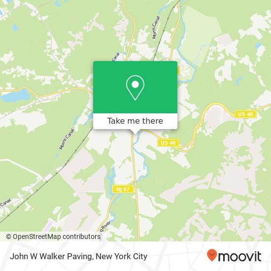 Mapa de John W Walker Paving