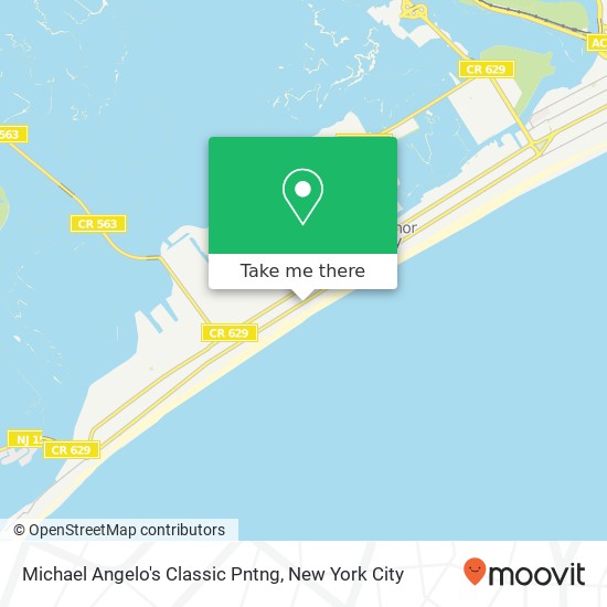 Mapa de Michael Angelo's Classic Pntng
