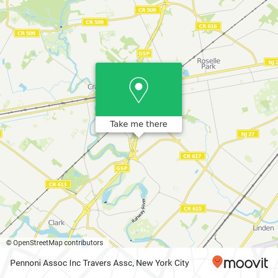 Pennoni Assoc Inc Travers Assc map