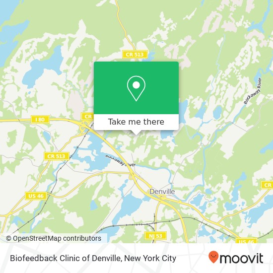 Biofeedback Clinic of Denville map