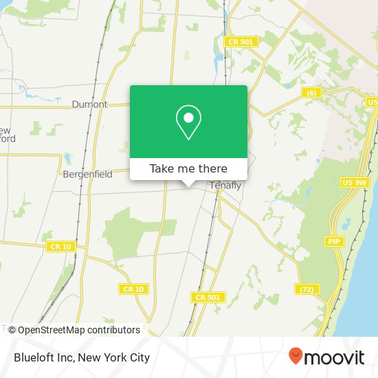 Blueloft Inc map