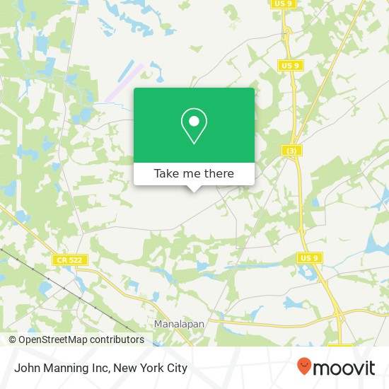 Mapa de John Manning Inc