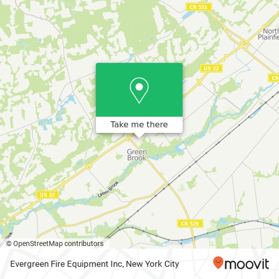 Evergreen Fire Equipment Inc map