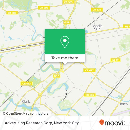 Advertising Research Corp map