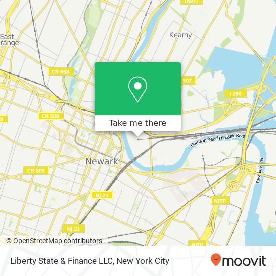 Liberty State & Finance LLC map