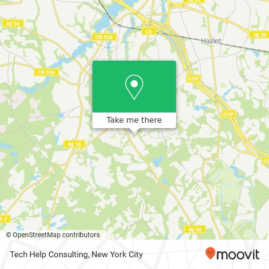 Tech Help Consulting map