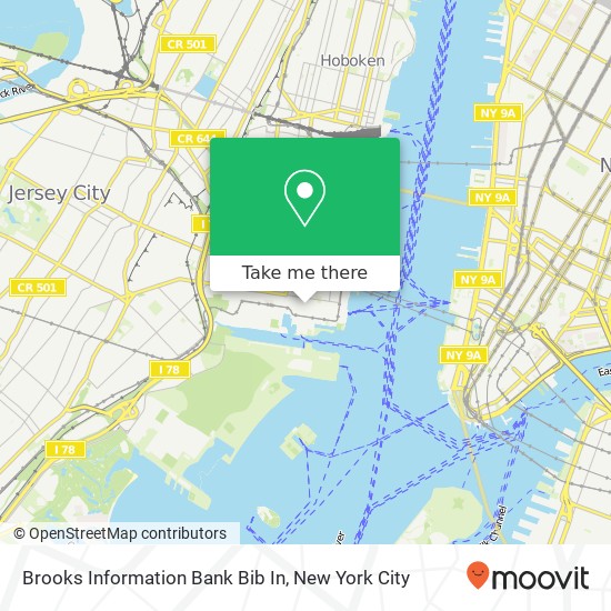 Brooks Information Bank Bib In map