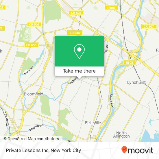 Private Lessons Inc map