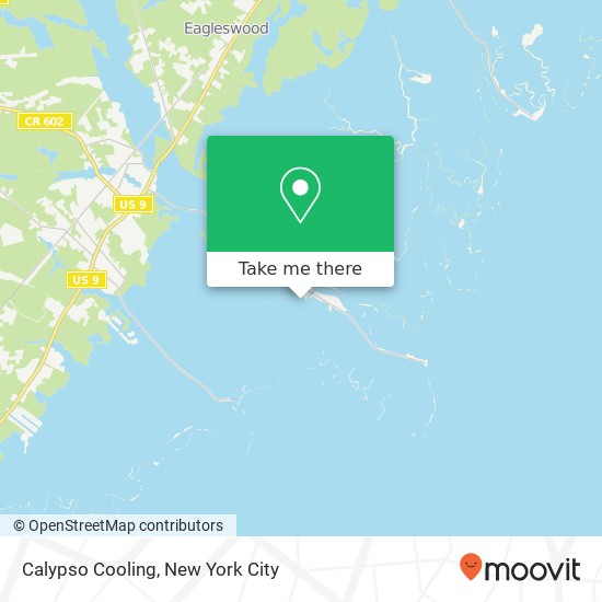 Calypso Cooling map
