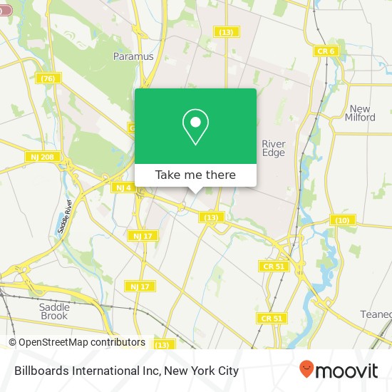 Billboards International Inc map