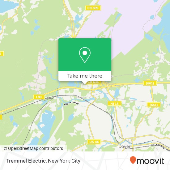 Mapa de Tremmel Electric