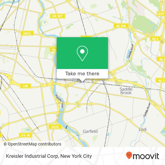 Kreisler Industrial Corp map