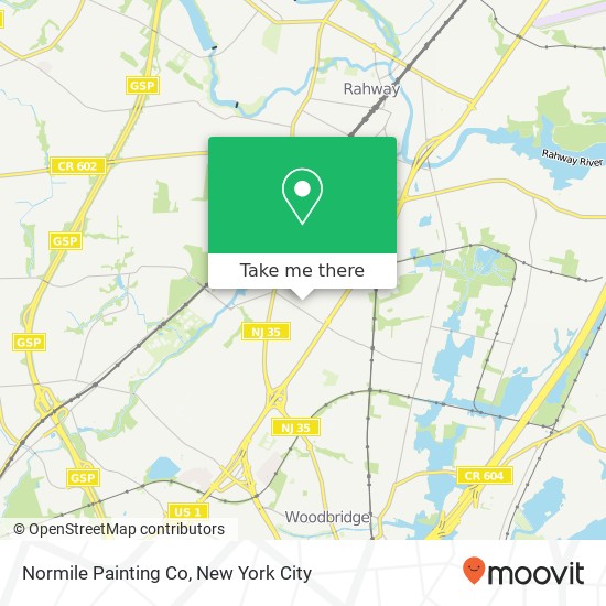 Normile Painting Co map
