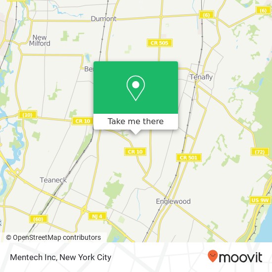 Mapa de Mentech Inc