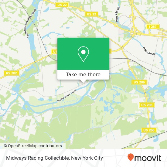 Midways Racing Collectible map