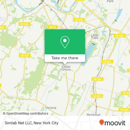 Simlab Net LLC map