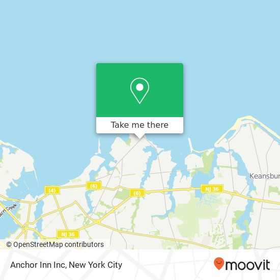 Anchor Inn Inc map