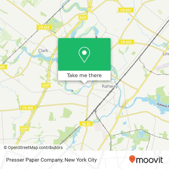 Presser Paper Company map