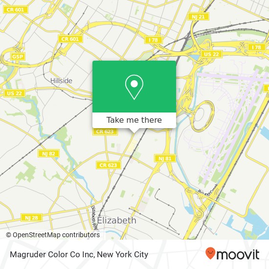 Magruder Color Co Inc map