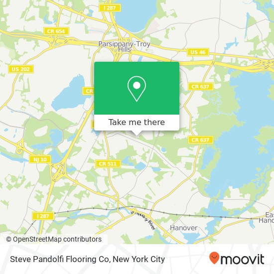 Mapa de Steve Pandolfi Flooring Co