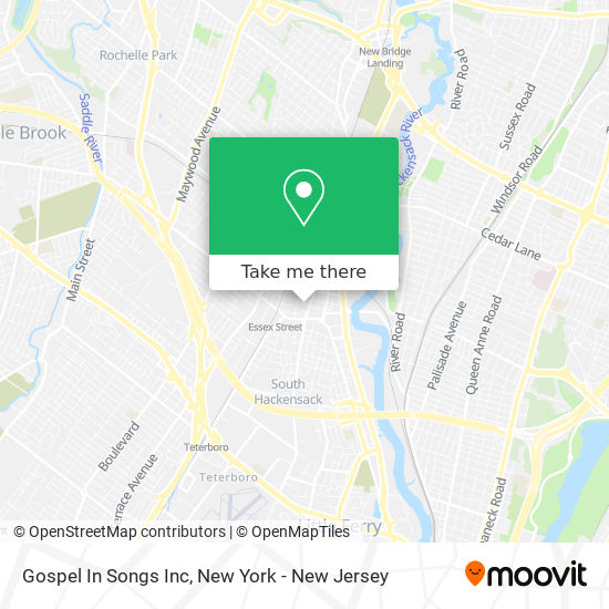 Gospel In Songs Inc map