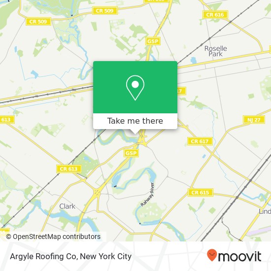 Mapa de Argyle Roofing Co