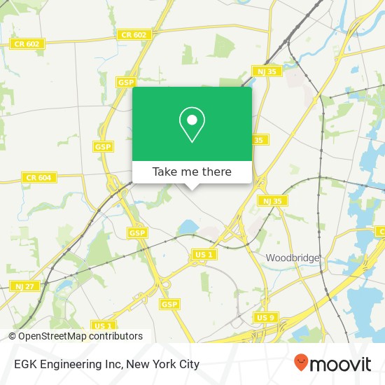 Mapa de EGK Engineering Inc