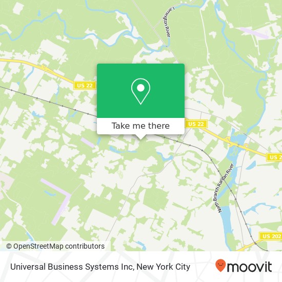 Universal Business Systems Inc map