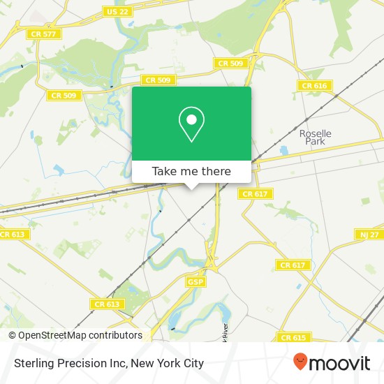 Sterling Precision Inc map