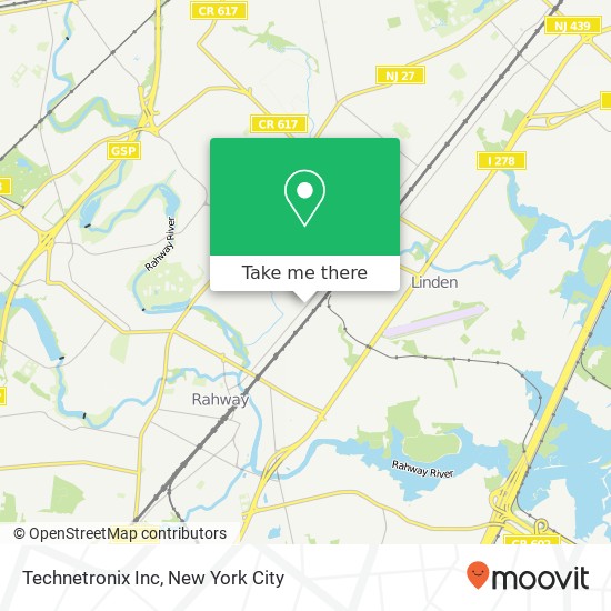 Mapa de Technetronix Inc